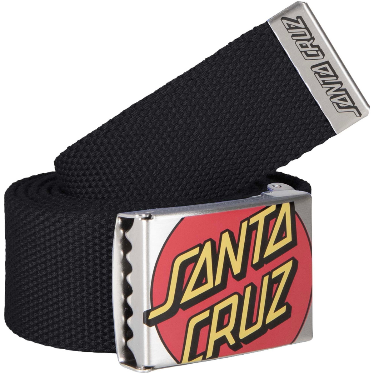 2026 Santa Cruz Mens Crop Dot Belt SCA-BEL-0112 - Black